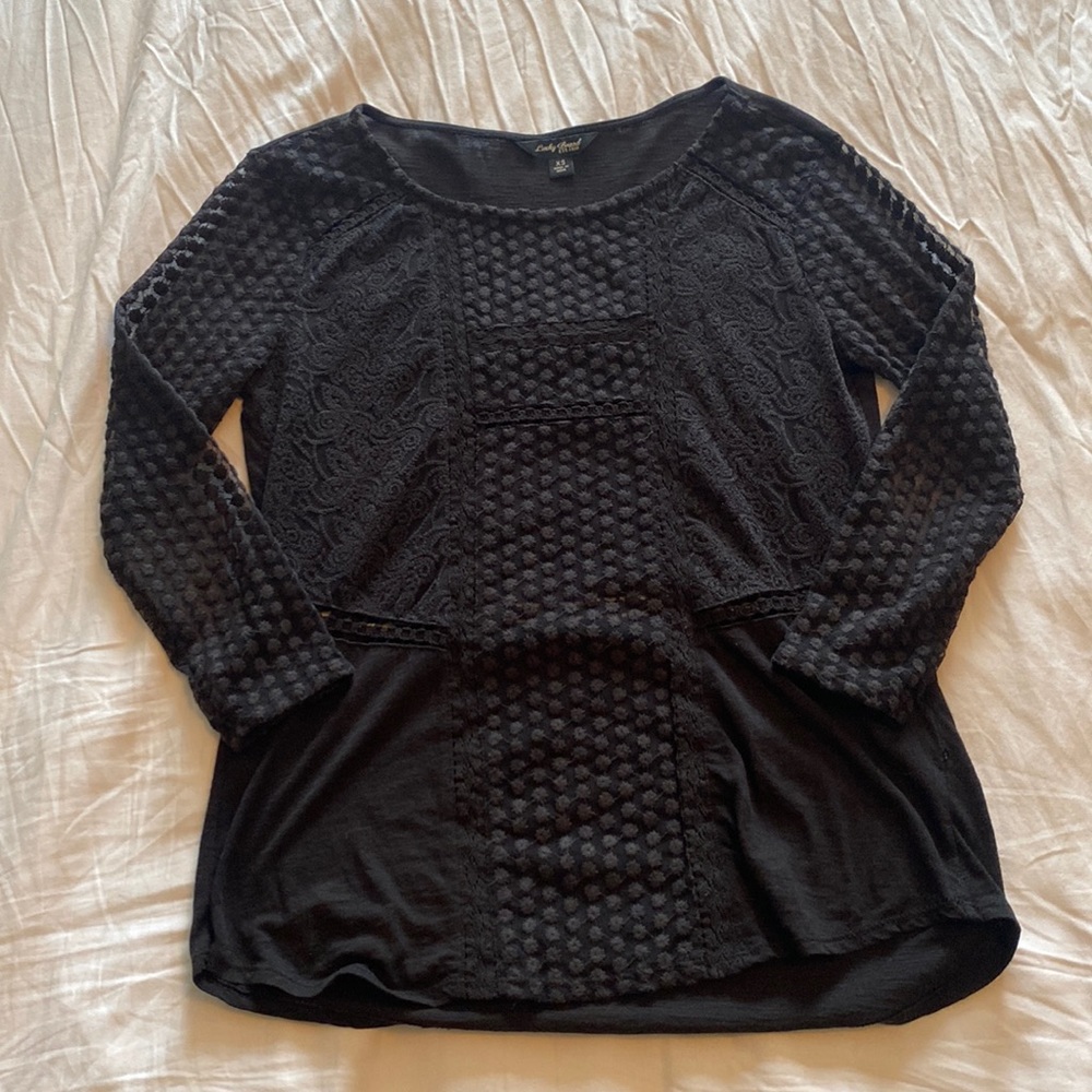 Lucky Brand lace shirt